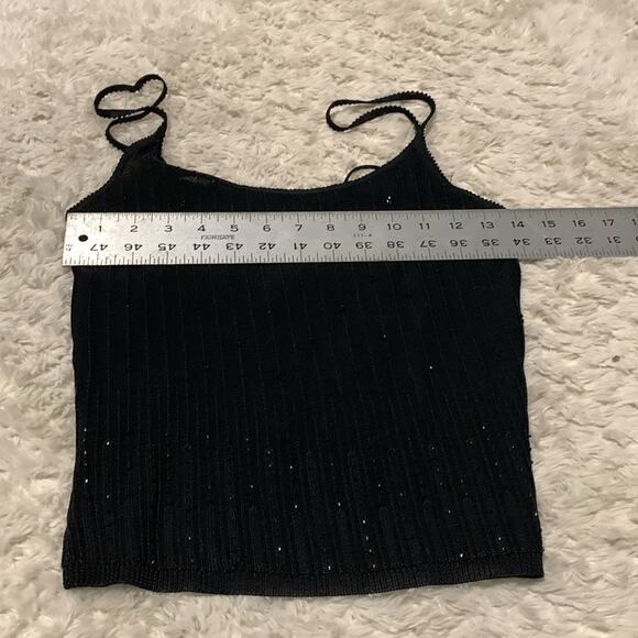 Laundry by Shelli Segal Beaded Cardigan and Tank Set - Picture 11 of 16